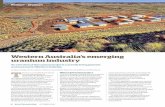 Western Australia’s emerging uranium industry...Australia, there is an emerging uranium industry with several projects well-positioned to commence when market conditions are favourable.
