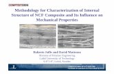 Methodology for Characterization of Internal Structure of ...comptest/proc/files/presentations/Joffe.pdf · Volume fraction of fibers in the bundle ( ) is obtained from image analysis