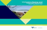 Victoria’s Marine and Coastal Reforms...Department o nvironment and ater an Planning Victoria’s arin an oastal eforms Transition Plan 1 Victoria has 2,512km of coastline and approximately