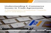 Understanding E-Commerce Issues in Trade Agreements - E-Commerce Towards MC11.pdf · using Internet and e-commerce platforms such as e-Bay and Alibaba. Despite all the promising benefits