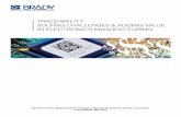 TRACEABILITY: SOLVING CHALLENGES & ADDING VALUE IN ...TRACEABILIT: SOLVING CHALLENGES & ADDING VALUE IN ELECTRONICS MANUFACTURING Environmental compliance is enacted by multiple key