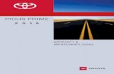 PRIUS PRIME · Toyota recommends having maintenance and repairs for your Prius performed by an authorized Toyota dealership. To locate your nearest authorized Toyota ... official