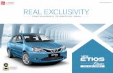 REAL EXCLUSIVITY.api.toyotabharat.com/brochures/etios-exclusive/e...THE ALL-NEW ETIOS XCLUSIVE IS ALL THAT A REAL SEDAN SHOULD BE, AND SO MUCH MORE. MADE BY THE MAKERS OF THE WORLD’S