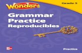 001-001 CR14 NA GP 5 U1W1D1 118701...Grade 5 Grammar Practice Reproducibles Bothell, WA • Chicago, IL • Columbus, OH • New York, NY