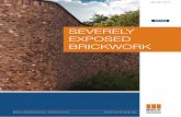 Severely eXPOSeD BrICKWOrK - Amazon S3 · Severely eXPOSeD BrICKWOrK Brick Development Association CONTeNTS 5 MOveMeNT JOINTS In boundary walling movement joints must be provided
