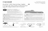 GEH-6075 Evolve LED Security Light · 2019-09-06 · GEH-6075 Risk of injury. The luminaire should be mounted so that prolonged staring into the luminaire at a distance closer than