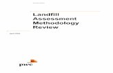 Landfill Assessment Methodology Review · Reviewer . Contents Background ... Provincially-owned landfills make PIL payments to the host municipality, or, when the landfill is located