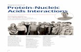 Department of Protein-Nucleic Acids Interactions · 16 Department of Protein-Nucleic Acids Interactions DNA endonucleases. Using Streptococcus thermophilus Cas9 as a model system,