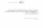 Rapport Association française contre les myopathies ... · Avertissement En application de l’article L. 111-8 (1er alinéa) du code des juridictions financières, la Cour des comptes