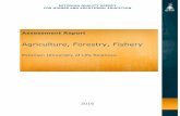 Assessment Report - EKKAekka.archimedes.ee/wp-content/uploads/Assessment-Report-EMU-16.01.17-final.pdfAssessment Report on Agriculture, Forestry and Fishery 7 General findings and