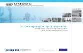 Corruption in Croatia - United Nations Office on Drugs and Crime · 2019-09-03 · CORRUPTION IN CROATIA: BRIBERY AS EXPERIENCED BY THE POPULATION 5 per cent at the last parliamentary