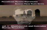 Russian Piano Music Series, vol. 1: Shostakovich and his ...Russian Piano Music Series, vol. 1: Shostakovich and his Comrades Dmitri Kabalevsky (1904-87) Piano Sonata no. 3 in F major,