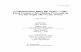 Bioassessment Tools for Stony Corals: Field Testing …...Bioassessment Tools for Stony Corals: Field Testing of Monitoring Protocols in the US Virgin Islands (St. Croix) iii ACKNOWLEDGEMENTS