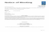 Notice of Meeting - pingelly.wa.gov.au · The recommendations contained in this agenda are officers’ recommendations only and should not be acted upon until Council has resolved