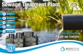 Sewage Treatment Plant - BIOROCK ECOROCK end-users EN.pdf · BIOROCK®, the system that meets all your needs! Reed Electric TRADITIONAL SEWAGE TREATMENT SYSTEMS beds BIOROCK uses