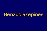 Benzodiazepines - lf2.cuni.cz · Benzodiazepines Properties of GABA A receptor • Myorelaxant, motor-impairing, and anxiolytic-like properties thought to be mediated by α2, α3,