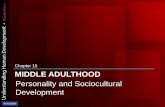 Chapter 15 MIDDLE ADULTHOOD - Angelfirerichardtheadjunct.angelfire.com/HG15.pdf · 2014-12-04 · MIDDLE ADULTHOOD Chapter 15 Personality and Sociocultural Development . Middle Adulthood