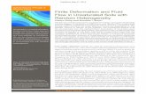 Finite Deformation and Fluid Flow in Unsaturated …borja/pub/vzj2014(1).pdfVadose one ournal Finite Deformation and Fluid Flow in Unsaturated Soils with Random Heterogeneity Xiaoyu