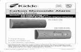 Carbon Monoxide Alarm User’s Guidefiles/installation+files/... · 3) Immediately move to fresh air - outdoors or by an open door/ window. Do a head count to check that all persons