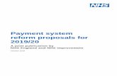 Payment system reform proposals for 201920...7 Payment system reform proposals for 2019/20 > Our proposals B: The fixed element of payment should be a capacity payment corresponding
