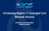 Introducing Magma: A Converged Core Network Solution...NAS state, Identifiers Bearer state/lifecycle UE IP address allocation Auth vectors Lawful intercept UE policy enforcement User