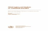 Global registry and database on craniofacial anomalies · Global registry and database on craniofacial anomalies Report of a WHO Registry Meeting on Craniofacial Anomalies Bauru,