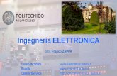 Ingegneria ELETTRONICA · Open Day 2019 – Ing. ELETTRONICA franco.zappa@polimi.it 2 / 11 Elettronica per smart devices
