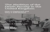 The Abolition of the Death Penalty in the United Kingdom · death penalty in the former British colonies that are now independent, and in the British Overseas Territories; and to
