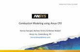 Combustion Modeling using Ansys CFD · Integration in ANSYS Workbench • Flexible Workflows • Connect to other Simulation tools for Multi-Physics Analysis • Parameterization