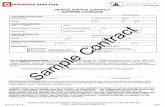 Contract Sample - Guardian Auto Care · with this Contract. The provisions of this Service Contract commence on the Contract Date and continue until the Contracts term has expired,