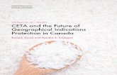 CIGI Papers No. 131 May 2017 CETA and the Future of … no.131_WEB.pdf · CIGI Papers No. 131 May 2017 CETA and the Future of Geographical Indications Protection in Canada Bassem