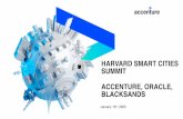 HARVARD SMART CITIES SUMMIT ACCENTURE, ORACLE, …...Jan 13, 2020  · Our Approach to Oracle Database Security – 4 Pillars INTRODUCTION The Accenture Database Security Service Catalog