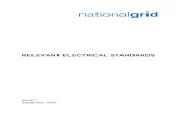 RELEVANT ELECTRICAL STANDARDS · National Grid Relevant Electrical Standards ... organisations to check that the document is the latest version ... Current Transformer (CT) Accommodation.....