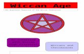  · Web viewThe Quarterly Magazine of the Wiccan Federation Issue 1 Samhain 2016 Wiccan Age An interview with Wiccan High Priestess Aleemah Yasmin Wiccans and Chessboards Welcome