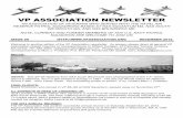 VP ASSOCIATION NEWSLETTER · vp association newsletter an association of veterans who served with the naval air reserve patrol squadrons based at nas squantum ma, nas south weymouth