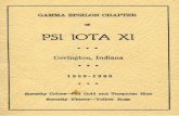 GAMMA EPSILON CHAPTER - Indiana Genealogical Society · Constitution and By-Laws of Gamma Epsilon Chapter of Psi Iota Xi Article 1. (Name) This chapter shall be known as Gamma Epsilon