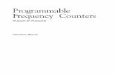 Programmable Frequency Counters - Fluke Corporation Preface Introduction Your PM6685 Counter is designed