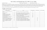 SITE SAFETY PLAN - Texas General Land Officeglo.texas.gov/.../noaa/safety/sspworkfill.pdf · Site Safety Enforcement Log H To use in enforcing safety on site X Worker Acknowledgement