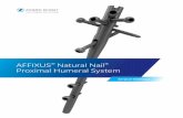 AFFIXUS Natural Nail Proximal Humeral System · 2020-01-11 · barrel grip and mate to the desired nail implant (Figure 12). A hex/pin wrench is available to secure the connection