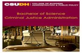 Bachelor of Science Criminal Justice Administrationof your SUDH experience. Stop by the Office of Student Life to learn more about SUDH clubs and ... Golden West 2016/17 MATH G155