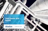Third Quarter 2019 Results - AltaGas Results... · 5 Delivering on the Plan Another strong quarter operationally Base business is healthy and performing in line with expectations