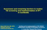 Successes and remaining barriers to routine TB screening and … · HIV Prevalence AEM-Projected of HIV HIV Incidence Among ANC 1- HIV Prevalence Among Adult pop. 15-49 between 1995