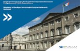 Review of budget oversight by parliament: Ireland · OECD Public management Review of Ireland, Towards an Integrated Public Service (2008)). Nonetheless, in undertaking this task,