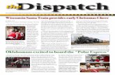 theDispatch - Watco Companies · It's hard to say who was more excited to board the "Polar Express" train - the kids or the adults. The excursion, based on the 1985 book by the same