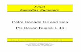 Petro Canada Oil and Gas PC Devon Kugpik L 46 · Kelzan XCD 165 25kg Urea 61 25 kg Kwik Seal Fine 20 18 kg X-Cide 207 18 3 kg . Summary: The chemistry of this waste and its frozen