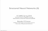 Structured Neural Networks (II)brenocon/anlp2018/lectures/08-rnn.pdf · norm is bounded by 1.0 (Pascanu et al., 2012). Using these hyper-parameters we found large LSTMs to be relatively