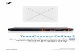 TeamConnect Ceiling 2...AN 1255 v1.0 | 4/11 Application Note for TesiraFORTÉ TeamConnect Ceiling 2 Tesira Device Configuration The provided configuration file for this system is set