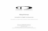 SkyView - Dynon Avionics · Visit the Dynon Avionics website () for current updates and supplemental information concerning the use and operation of this and other Dynon Avionics