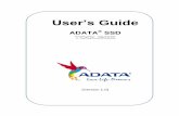 User’s Guide SSD Toolbox...icon after an SSD has been plugged in / unplugged. ADATA SSD Toolbox User’s Guide 6 2. Drive Details Button Clicking the Drive Details button will display