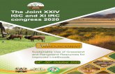 The Joint XXIV IGC and XI IRC congress 2020rangelandcongress.org/wp/wp-content/uploads/IGC... · 4 5 The Joint XXIV IGC and XI IRC Congress 2020 Theme 3: Livestock production systems
